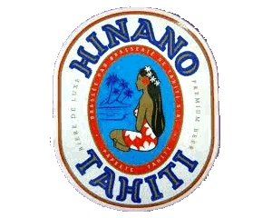 Adesivo Hinano Vahine - Logo ovale